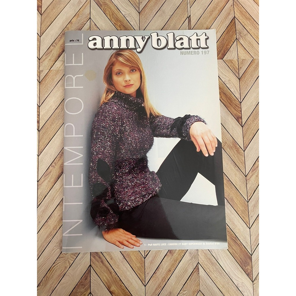 RARE! Catalogue TRICOT ANNY BLATT Collection FÊTES numero 197 - Vintage